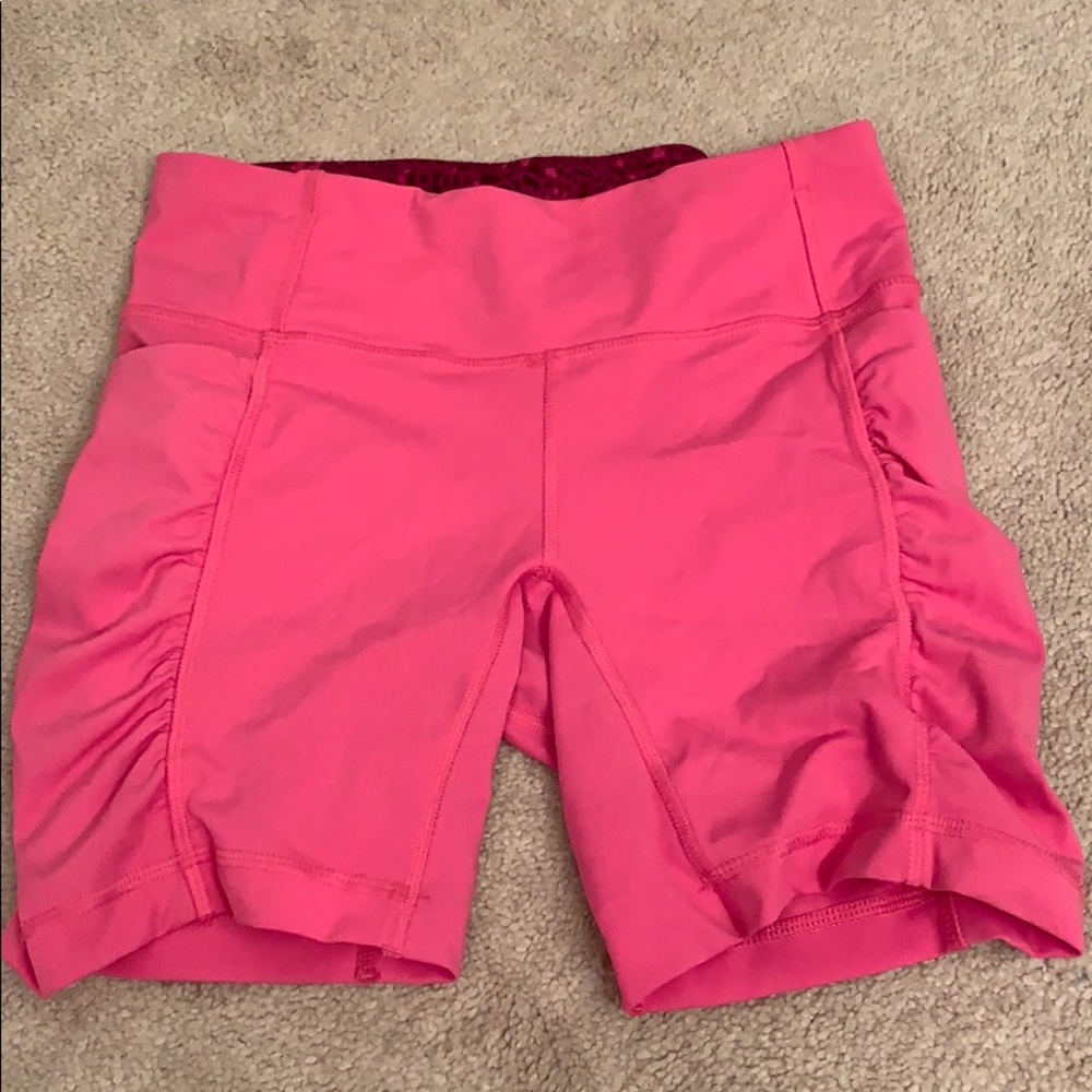 Pink spandex